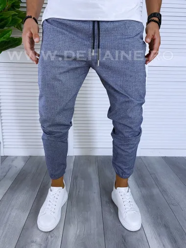 Pantaloni barbati albastri casual B5857 N7-4.2