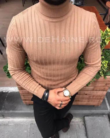 Helanca barbati slim fit maro B2739 124-5