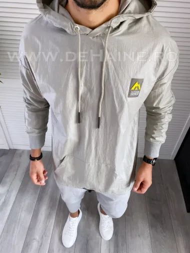 Geaca barbati primavara gri deschis cu mic defect K227 O3-4.2