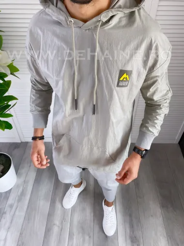 Geaca barbati primavara gri deschis cu mic defect K227 O3-4.2