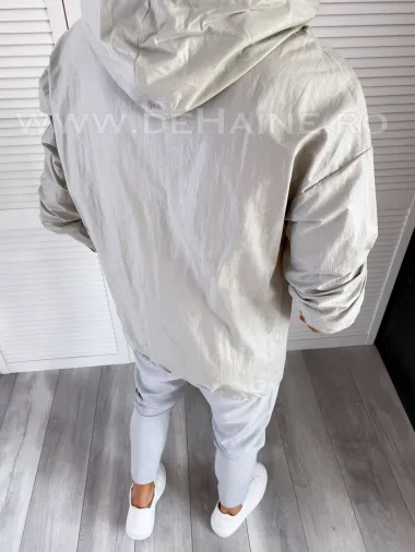 Geaca barbati primavara gri deschis cu mic defect K227 O3-4.2