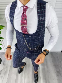Compleu barbati  Vesta + Pantaloni B5539 3-4 E