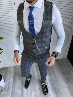 Compleu barbati  Vesta + Pantaloni B4024 8-4 E