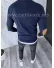 Bluza barbati bleumarin slim fit A6268 D8-1