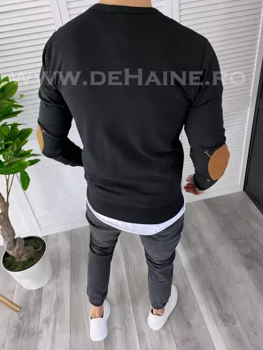 Bluza barbati neagra slim fit A6270 i10