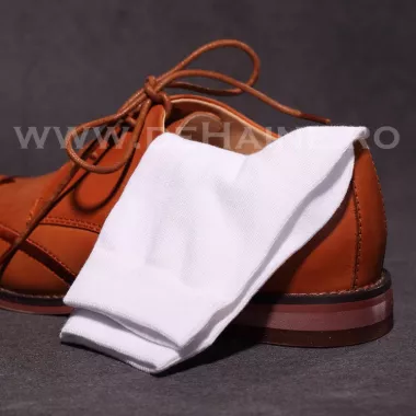 Set 5 perechi sosete pentru barbati albe/negre