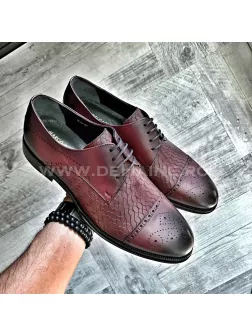 Pantofi barbati din piele naturala A9060 100-2 E
