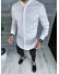 Camasa barbati alba slim fit B1341 P18-1.1