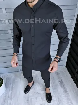Camasa barbati neagra slim fit B1341 P20-5.1 Camasa barbati neagra slim fit B1341 P20-5.1