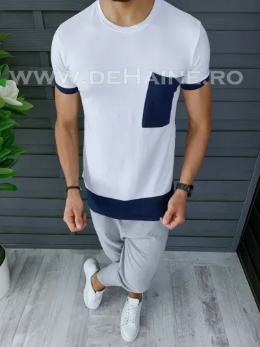 Tricou barbati PREMIUM slim fit CU MIC DEFECT DEFB1119 O1-3.1
