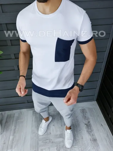 Tricou barbati PREMIUM slim fit CU MIC DEFECT DEFB1119 O1-3.1