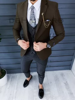 Sacou barbati slim fit ZR A8794 