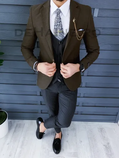 Sacou barbati slim fit ZR A8794 