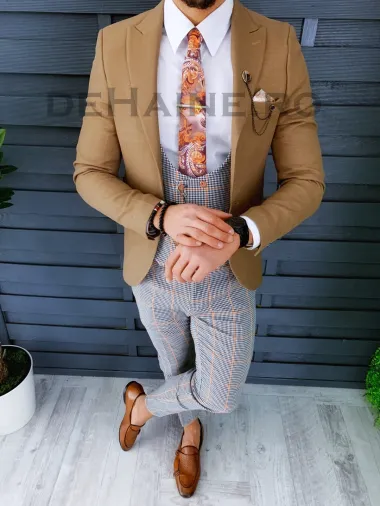 Sacou barbati slim fit ZR A8795 2-1