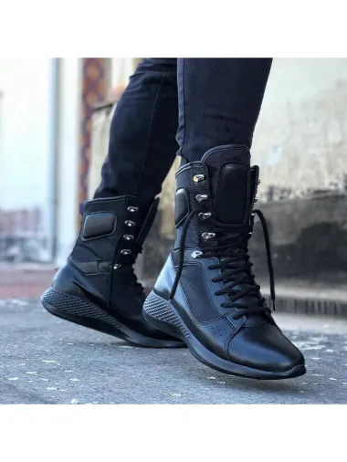 Ghete barbati negre ZR A8179 T52-2
