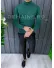 Helanca barbati verde slim fit ZR A6612 P19-1.2