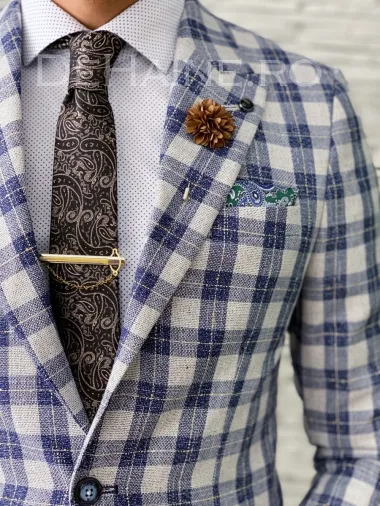 Sacou barbati slim fit ZR A5659 4-5