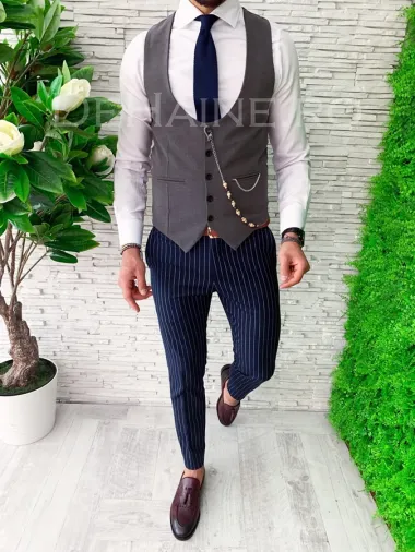 Pantaloni barbati eleganti ZR A4525 / 14-4E~