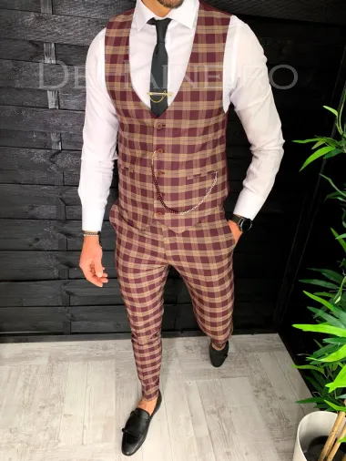 Compleu barbati Vesta + Pantaloni ZR A4115 P19-2.1