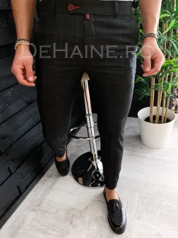 Pantaloni barbati eleganti carouri ZR 9879 F6-5.3