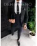Sacou barbati negru slim fit ZR A4042 E 98-5 ~ Sacou barbati negru slim fit ZR A4042 E 98-5 ~