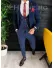 Sacou barbati bleumarin slim fit ZR A3911 U3
