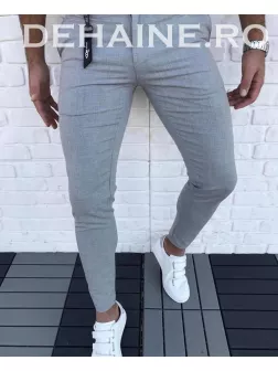 Pantaloni barbati eleganti gri ZR A3862 B2-5
