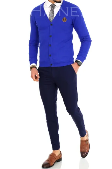 Bluza barbati albastra ZR 9893 P20-5.3