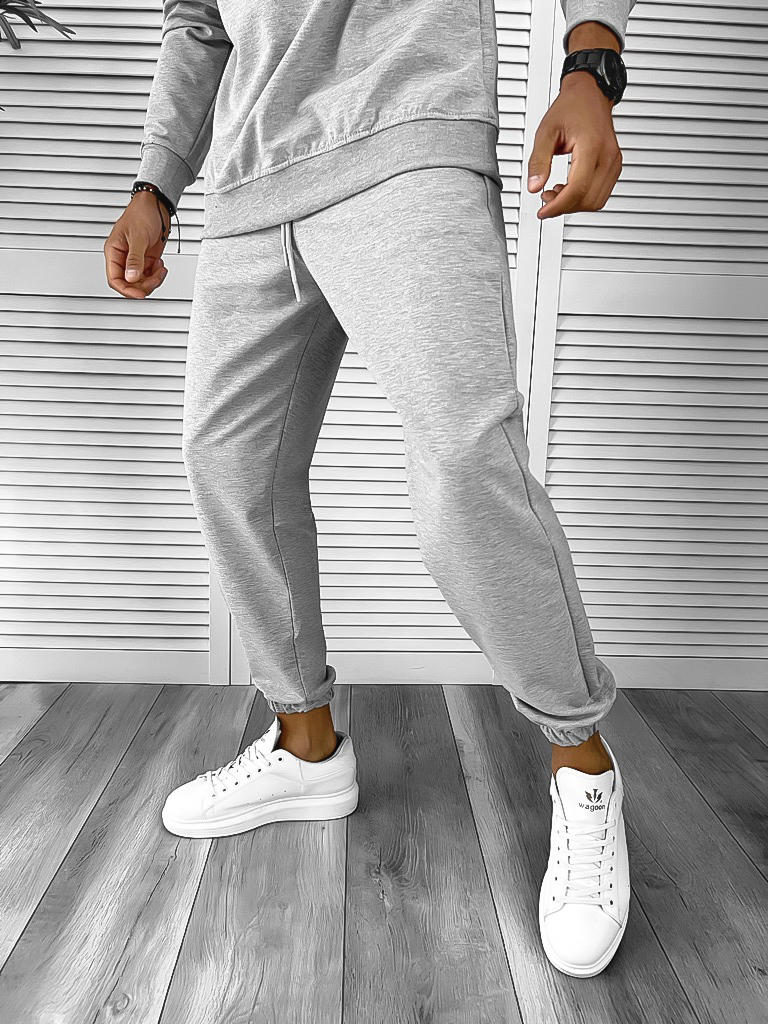 Pantaloni de trening gri B7934 P20-3.2