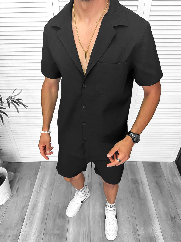Compleu de vara camasa + pantaloni KD1118