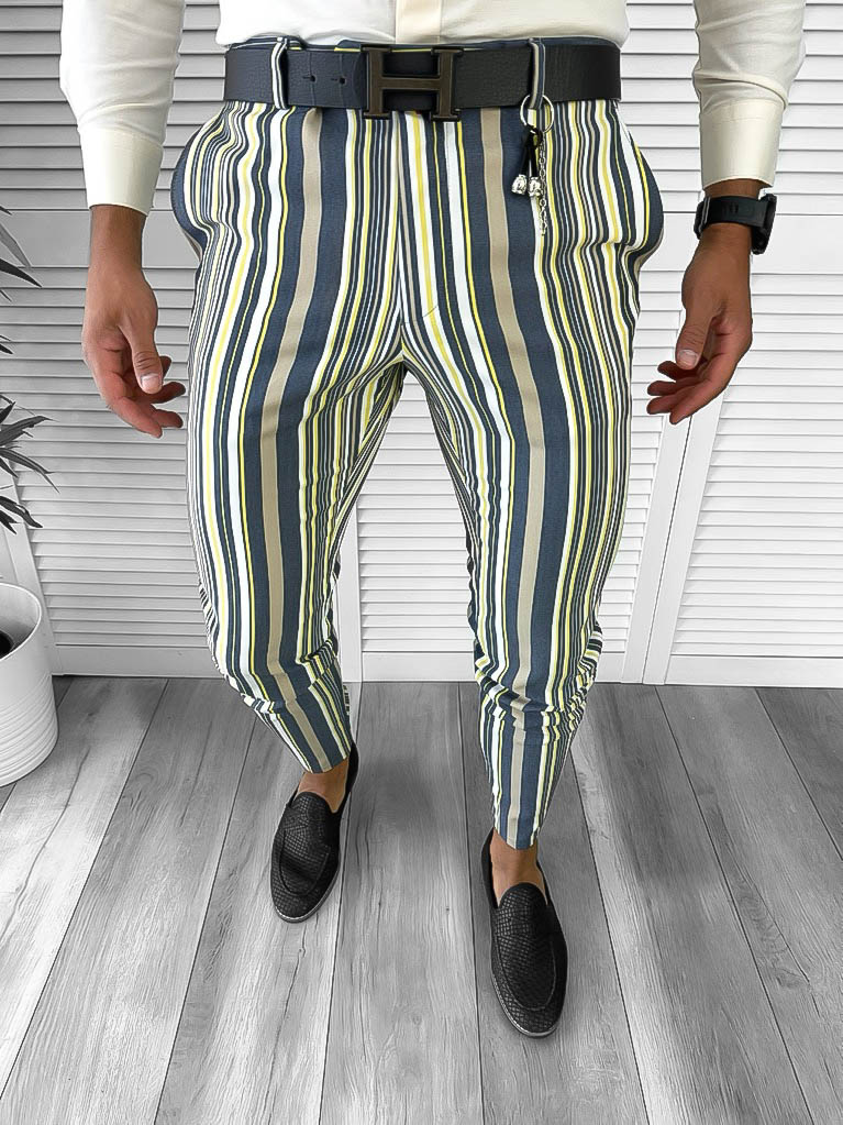 Pantaloni barbati eleganti B9162 D4-5.3