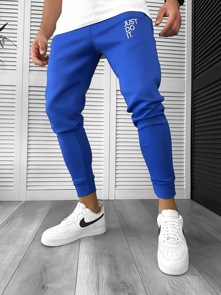 Pantaloni de trening albastri 12616