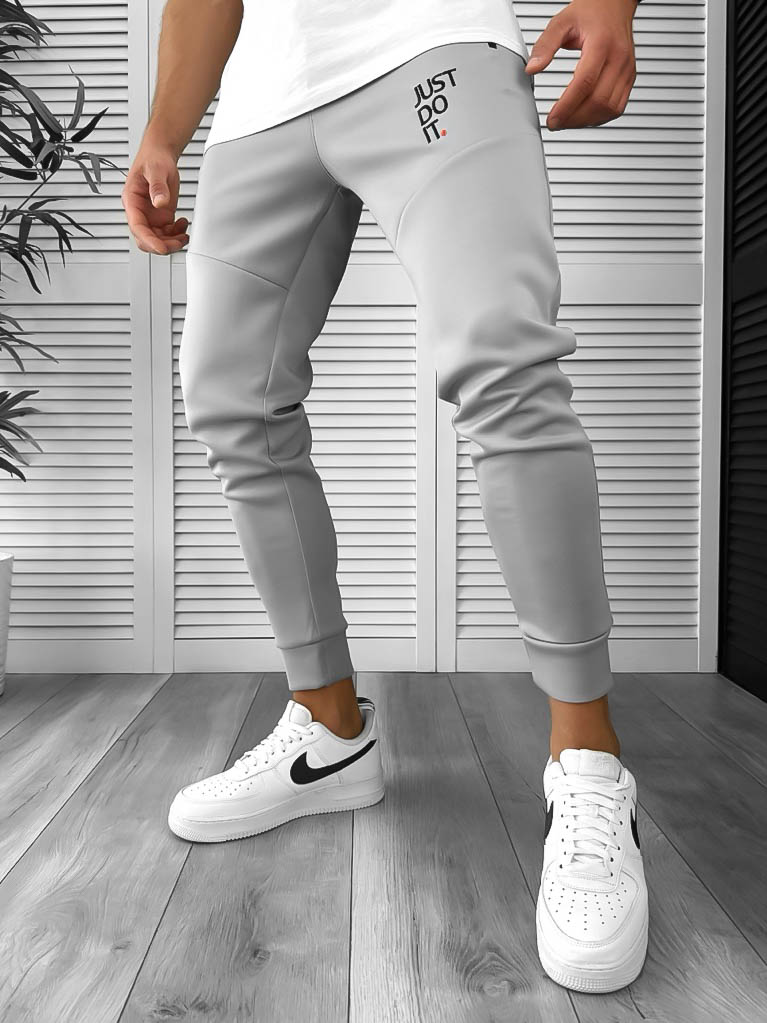 Pantaloni de trening gri 12616 S1-1
