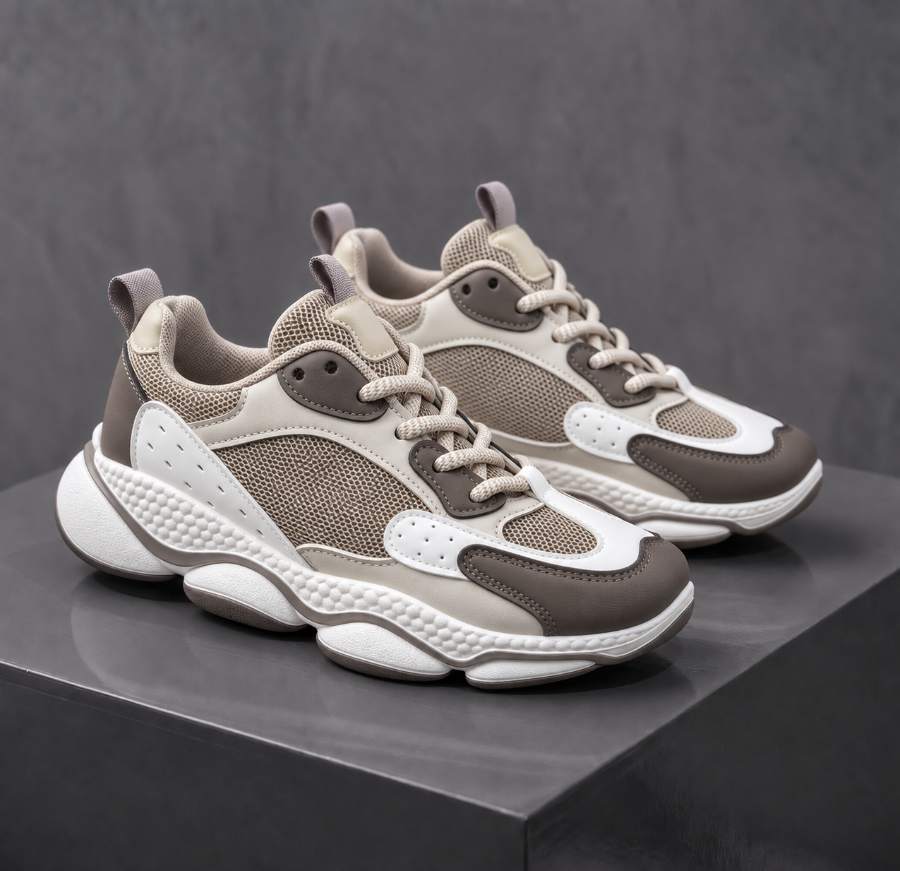 Adidasi barbati casual  maro A2567