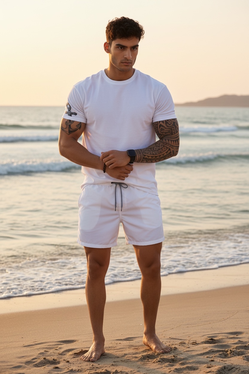 Sort de baie barbati B1053 P20-5.1