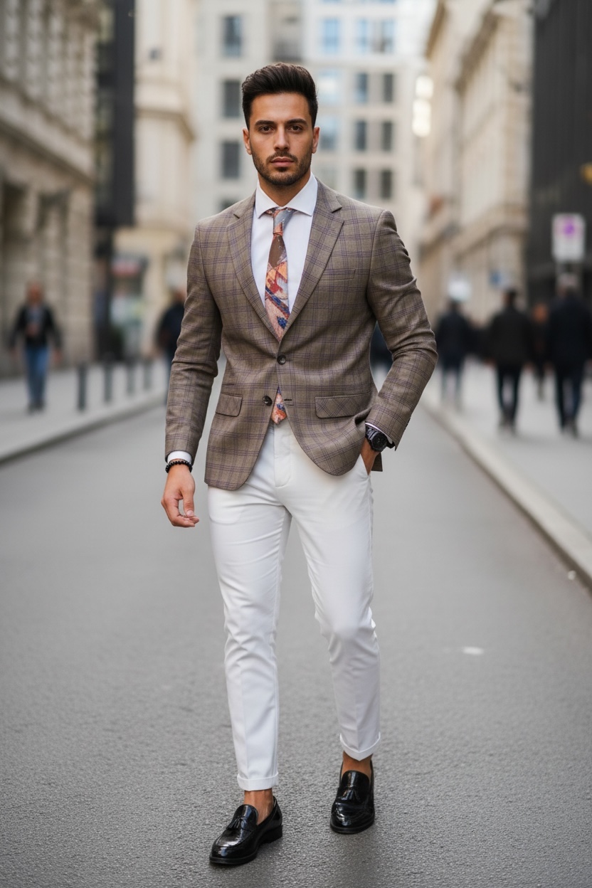 Sacou barbati slim fit B4260 18-1