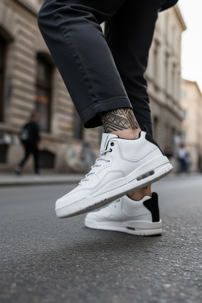 Adidasi barbati casual  gri 5919 t7-4