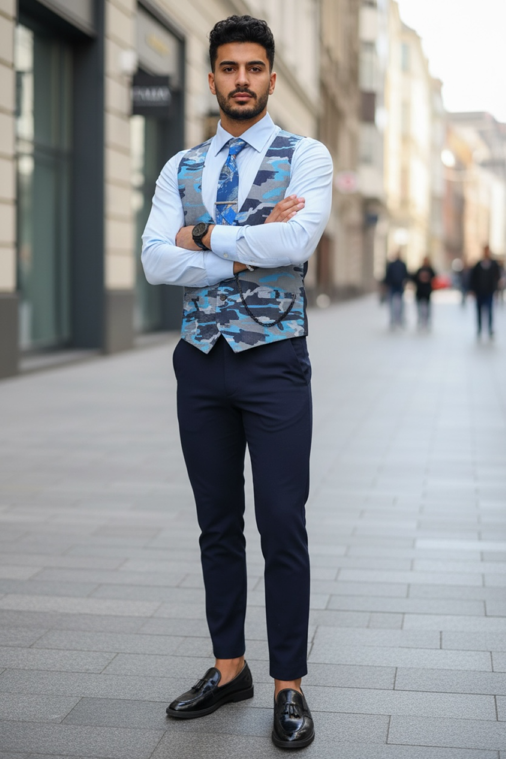 Compleu barbati  Vesta + Pantaloni 13252