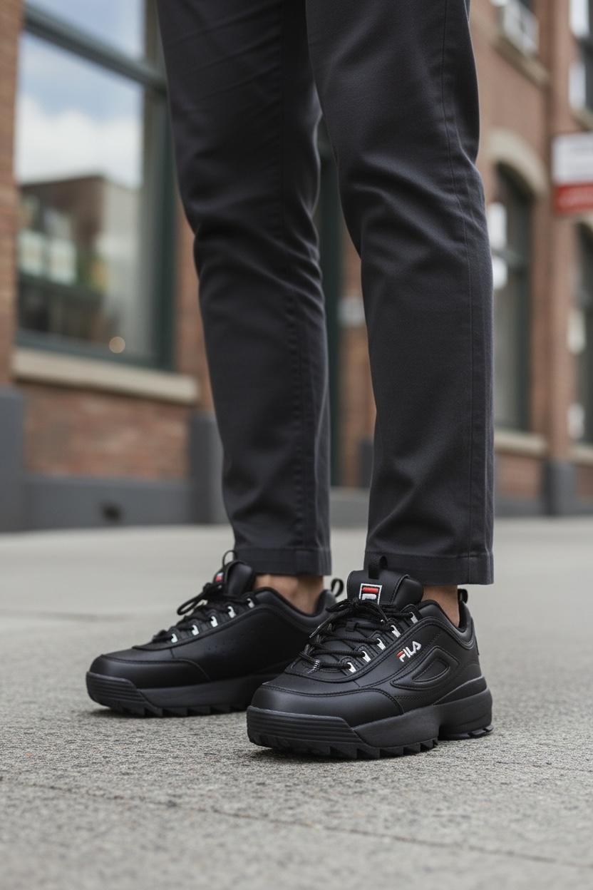 Adidasi barbati negri 5730  T52-3