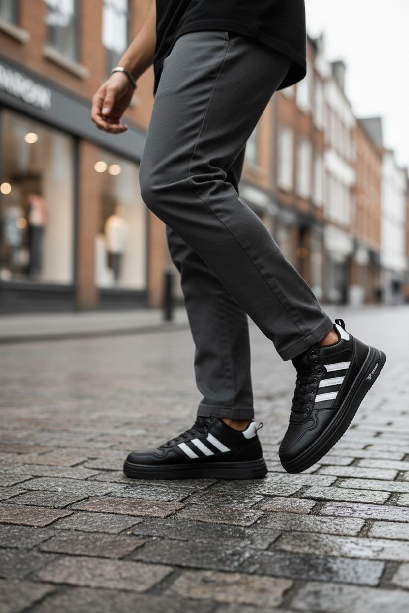 Adidasi barbati negre M288 N9-2