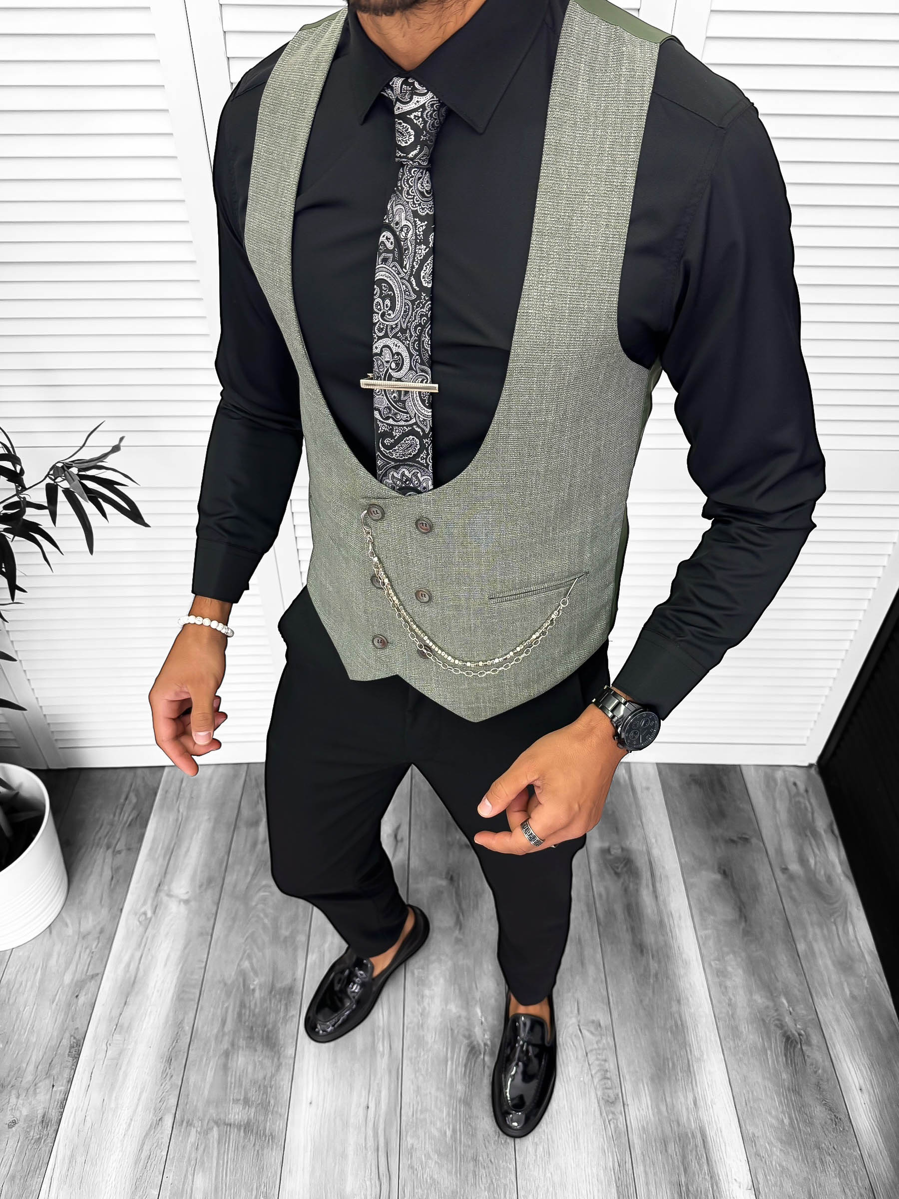 Compleu barbati  Vesta + Pantaloni 13325