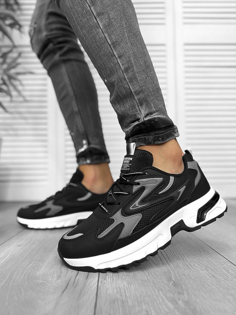 Adidasi barbati casual negri 2568