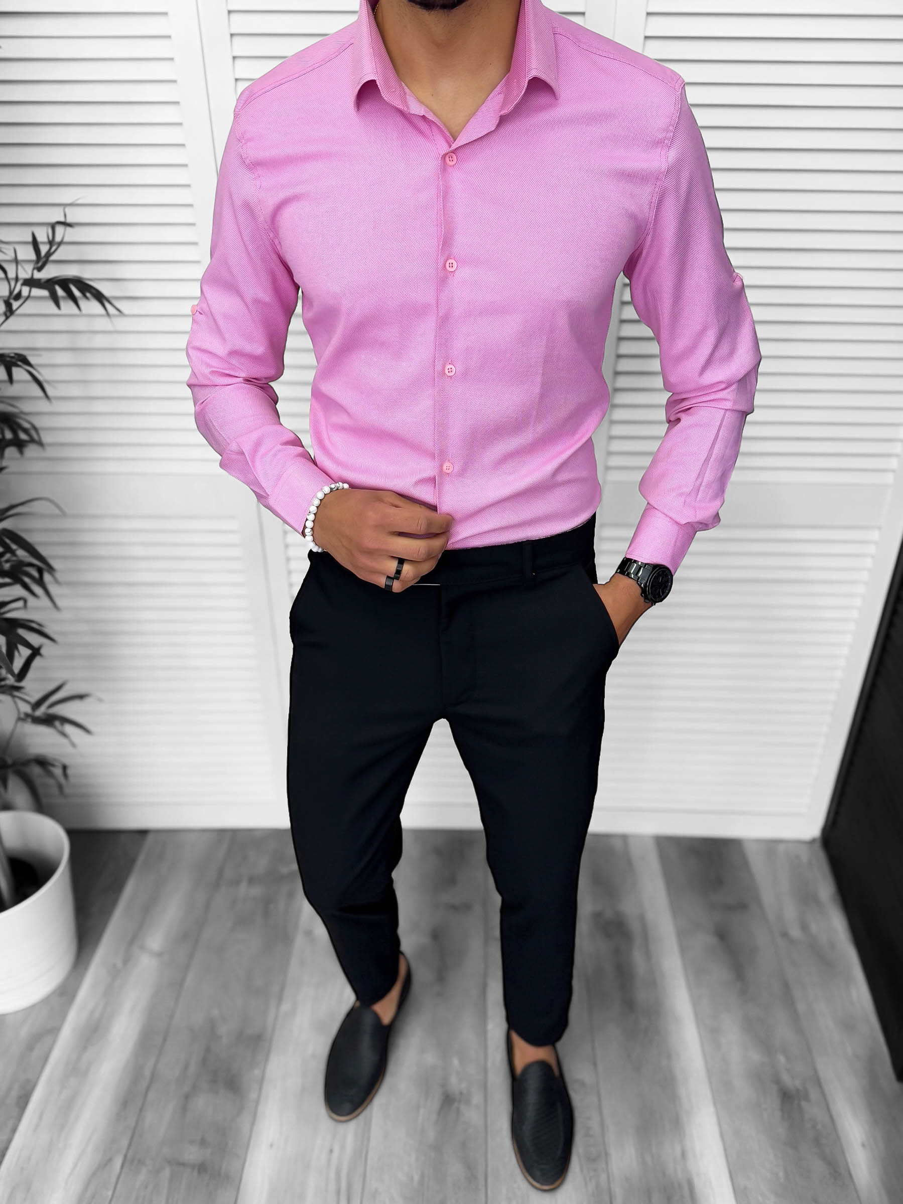 Tinuta barbati smart casual Pantaloni + Camasa  13215