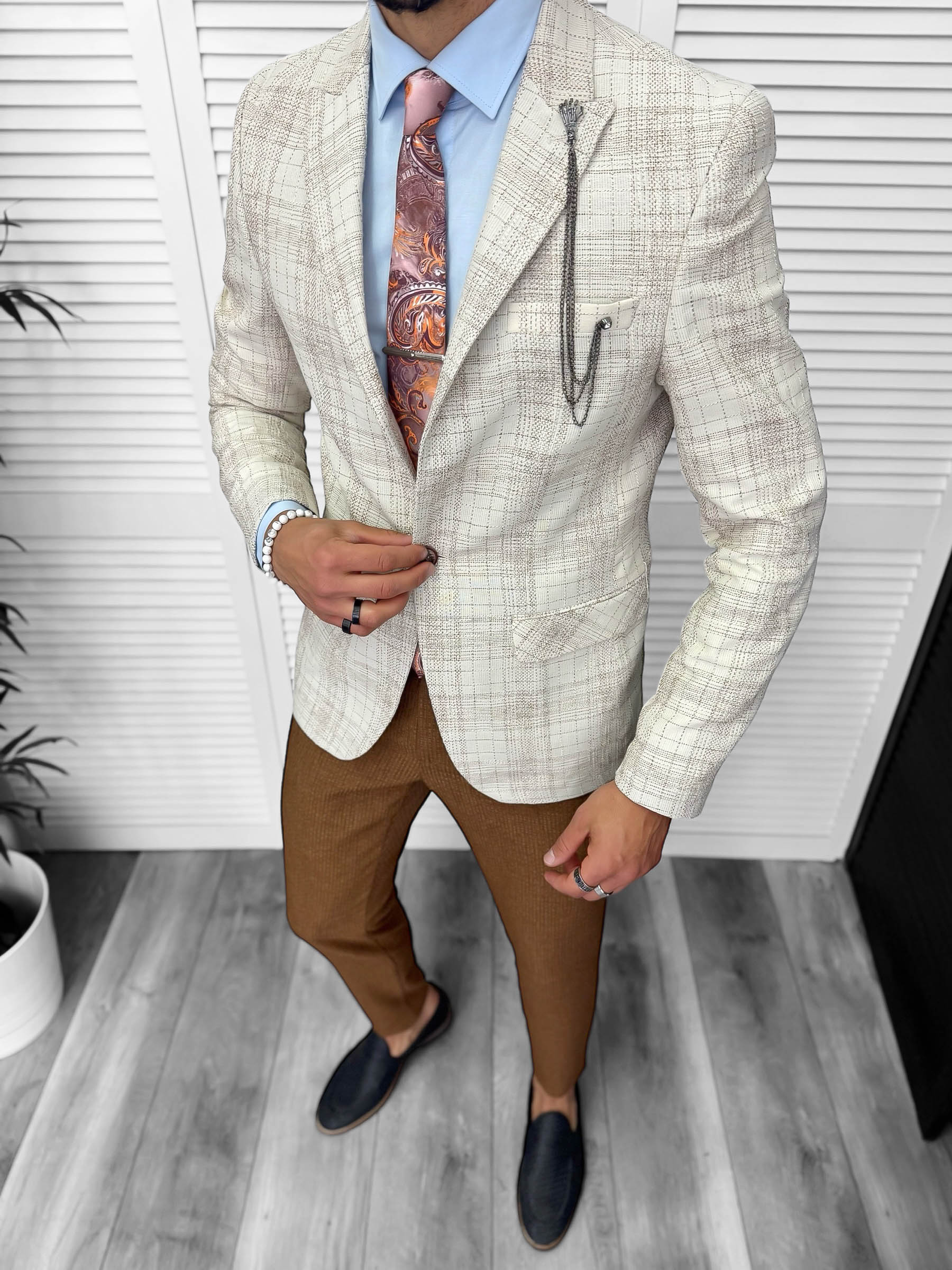 Sacou barbati slim fit 459