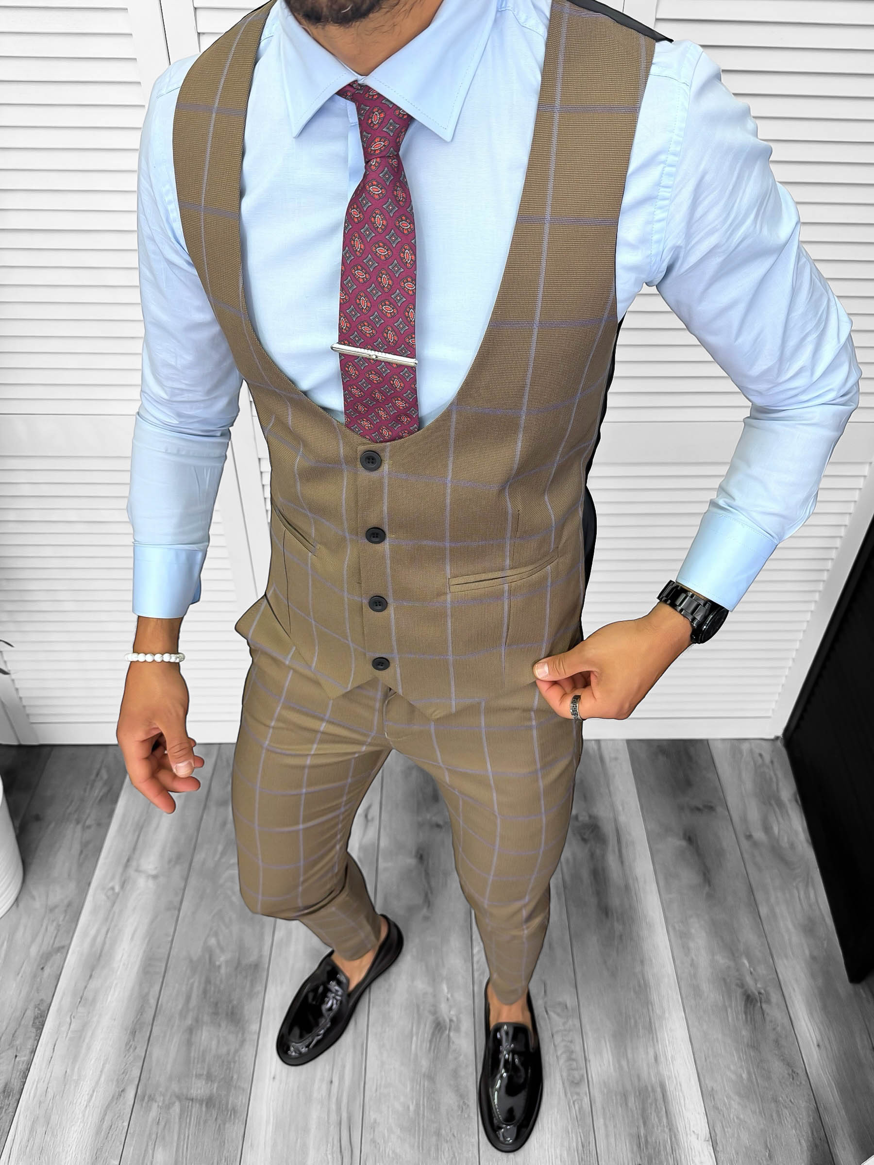Compleu barbati  Vesta + Pantaloni 13188