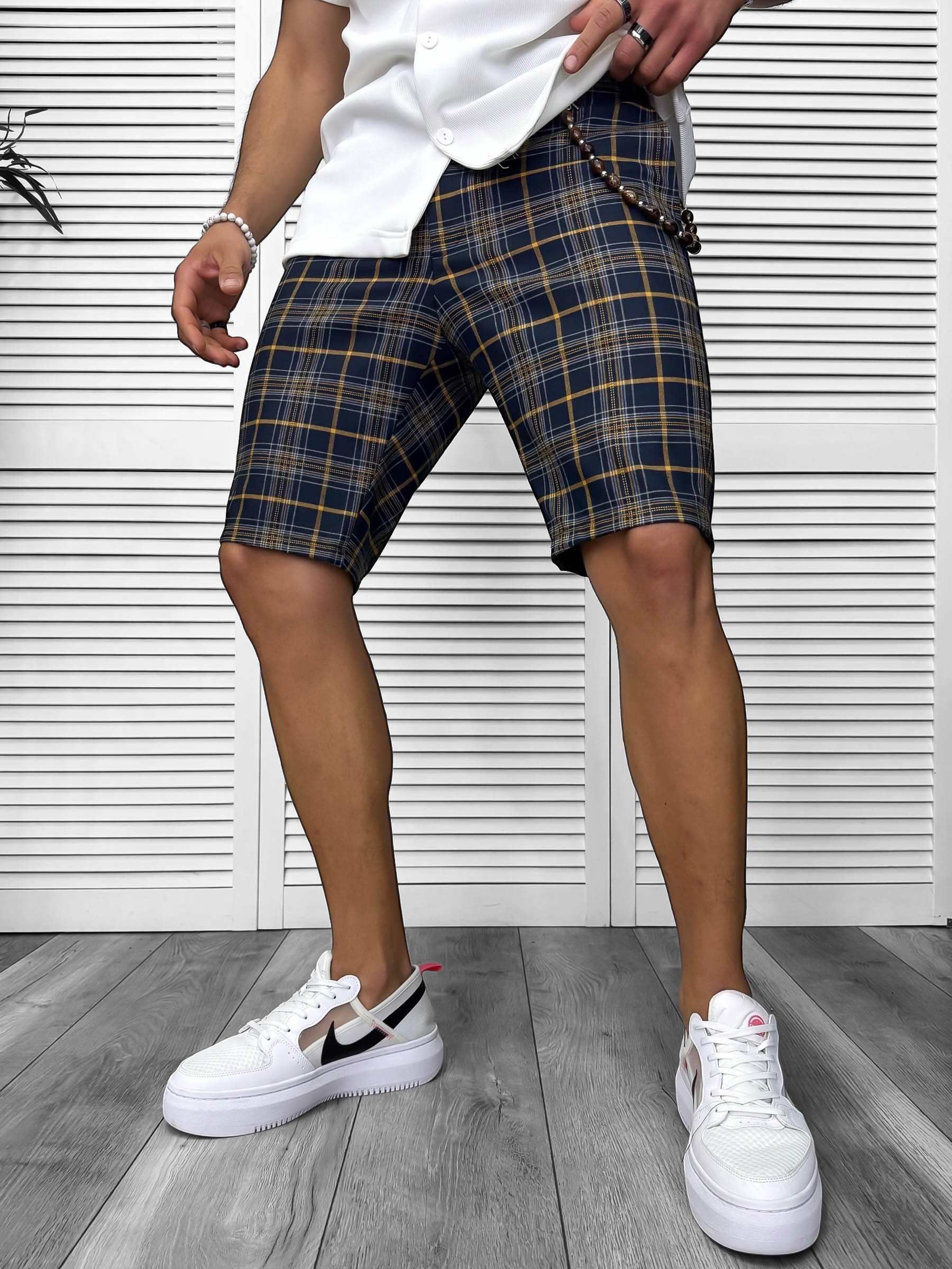 Pantaloni scurti casual  cu imprimeu  13160