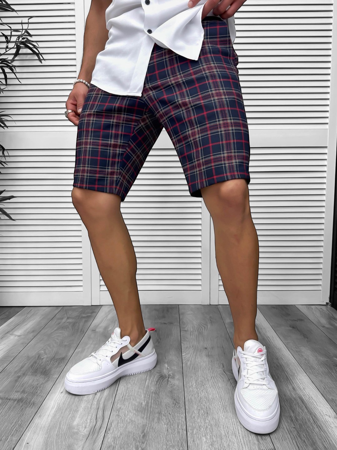 Pantaloni scurti casual  cu imprimeu  13112