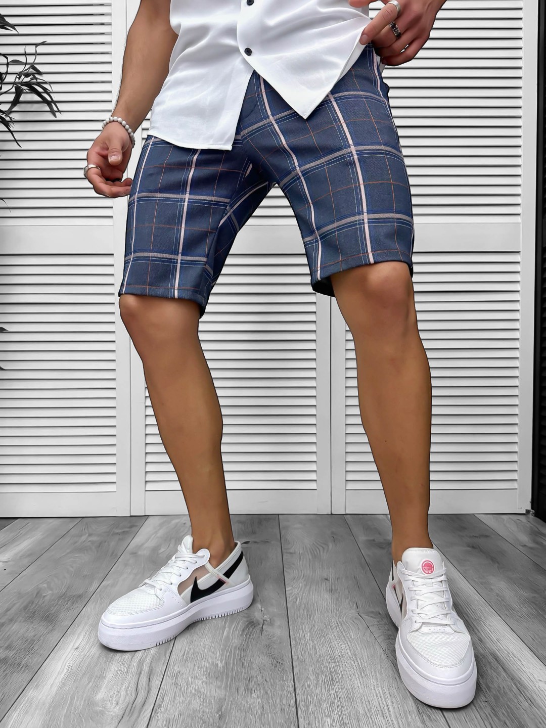 Pantaloni scurti casual  cu imprimeu  13119