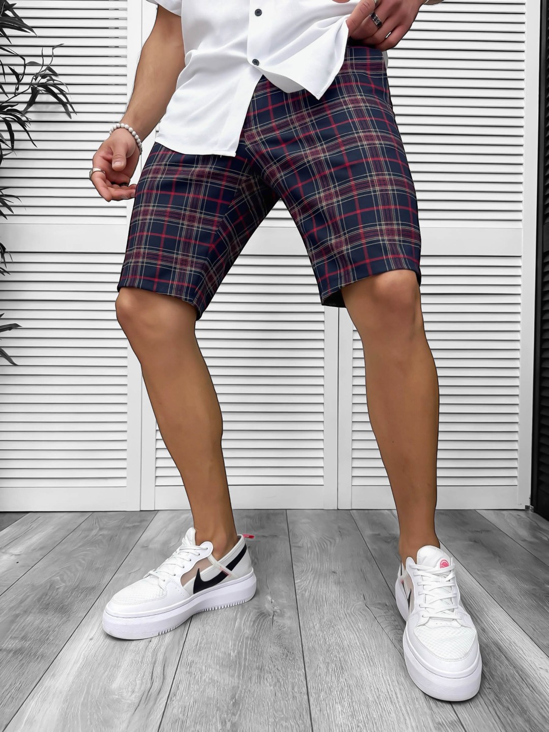 Pantaloni scurti casual  cu imprimeu  13120