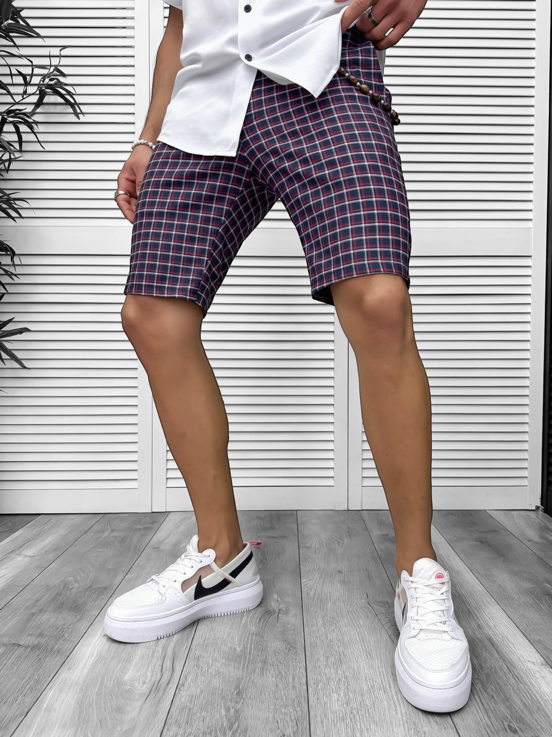 Pantaloni scurti casual  cu imprimeu  13135